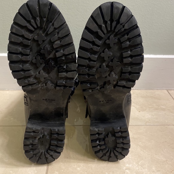 Prada Womens Motorcycle Boot size 8/38 - Picture 4 of 6